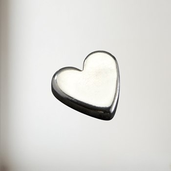 Small Cast Pewter Heart