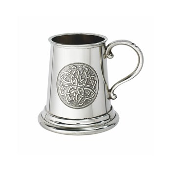 Celtic Circle Quarter Pint Pewter Baby Mug