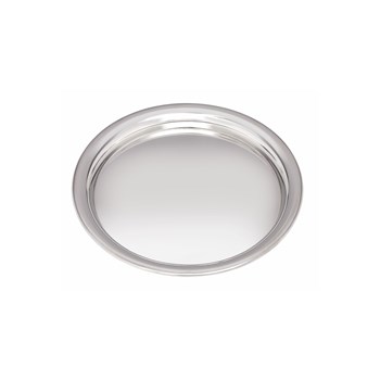 Small 170Mm Round Pewter Tray
