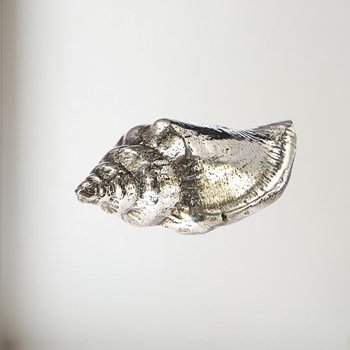 Cast Pewter Small Sea Snail Ornament