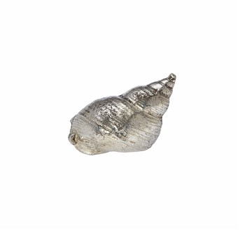 Cast Pewter Small Spiral Shell Ornament