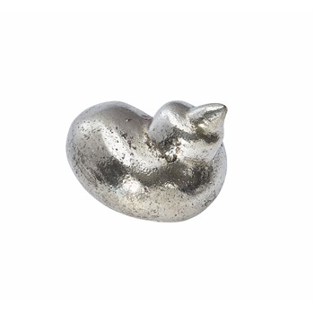 Cast Pewter Large Spiral Shell Ornament