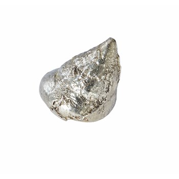 Cast Pewter Top Shell Ornament