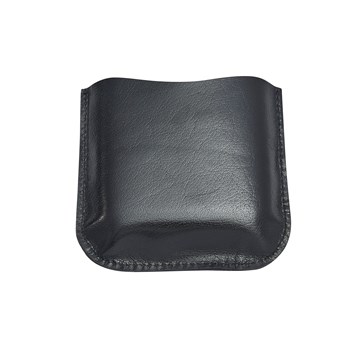 Black Leather Pouch To Fit 4oz Pocket Flasks