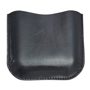 Black Leather Pouch To Fit 6oz Pocket Flasks