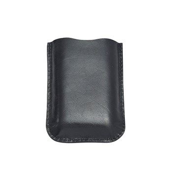 Black Leather Pouch To Fit 3oz Pocket Flasks