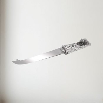 Cast Pewter Mouse Cheese Knife