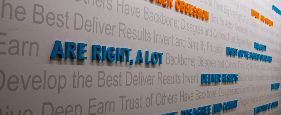 Amazon corporate values