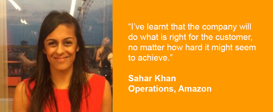 Operation careers at Amazon
