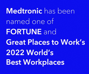 Medtronic is named as one of the Worlds Best Workplaces