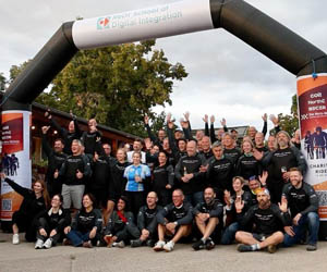 Colt Technology Services charity bike ride