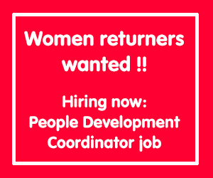 Women Returners: Apply for QBEs People Development job