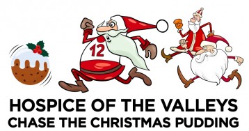 Hospice of the Valleys Chase the Christmas Pudding Festive Fun Run 2021