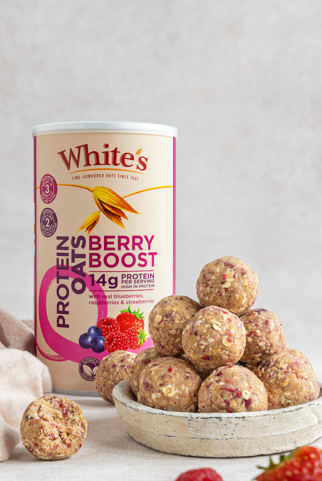 Berry Cheesecake Power Balls