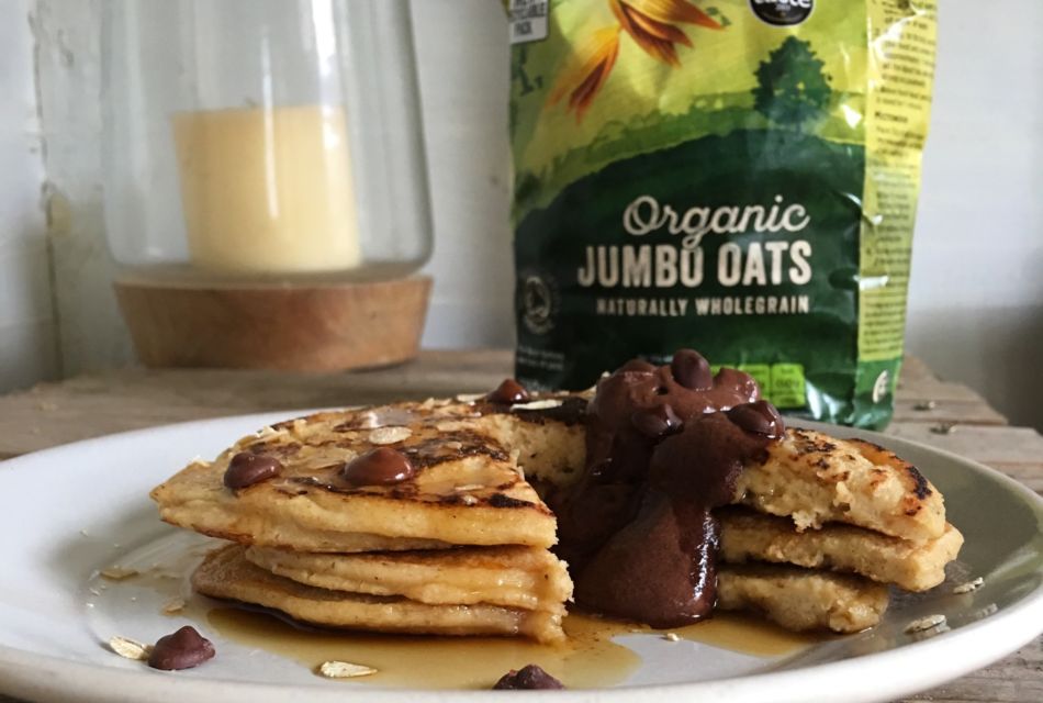 Jumbo Oat Pancakes