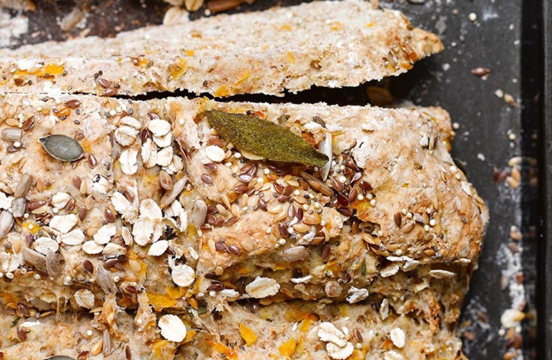 Seedy Butternut & Sage Soda Bread | White's Oats