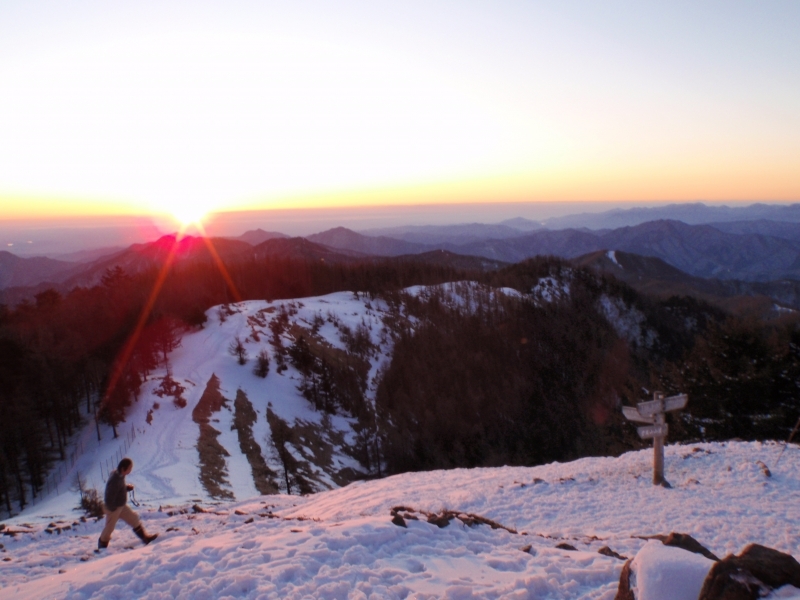 Kumotori Emergency Hut 雲取避難小屋 From Kamosawa 鴨沢 Back To Okutama 奥多摩 Kumotori 雲取山 Japan