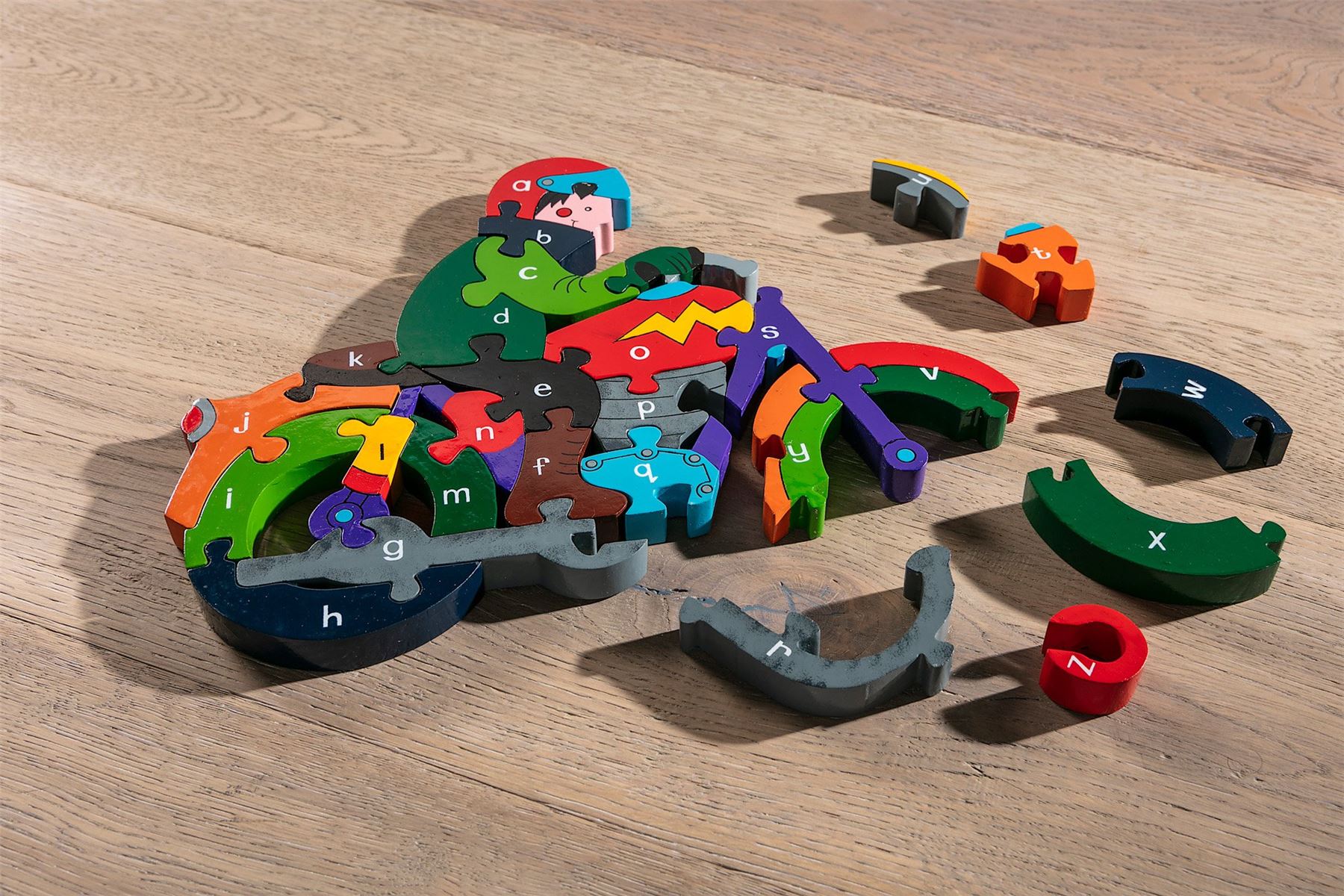 Alphabet Jigsaws Handmade Wooden Jigsaw Puzzle - Full Collection | eBay