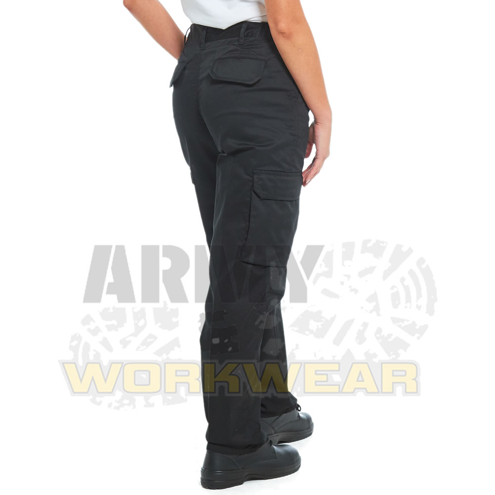 Ladies cargo work trousers clearance