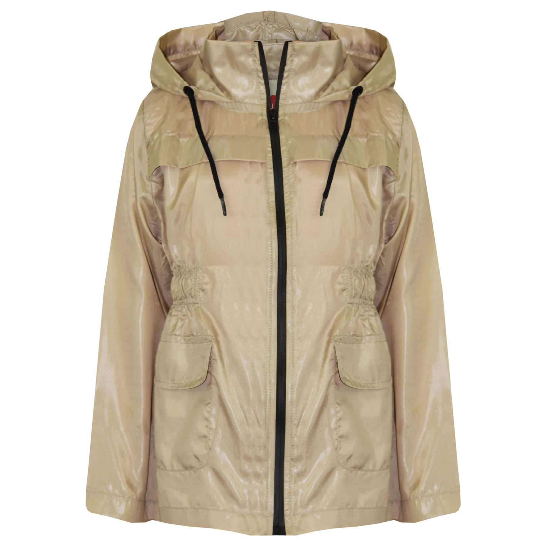 Ragazze Impermeabile Giacche Bambini Pietra Cagoule 5-1 con cappuccio leggero