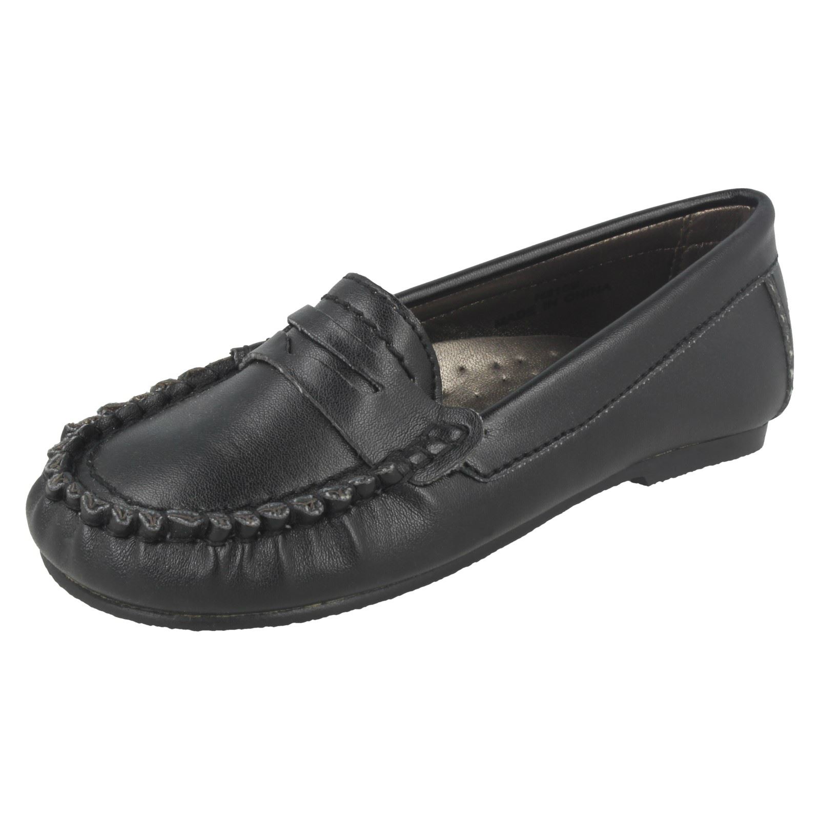 Ragazze Piatto Moccassins
