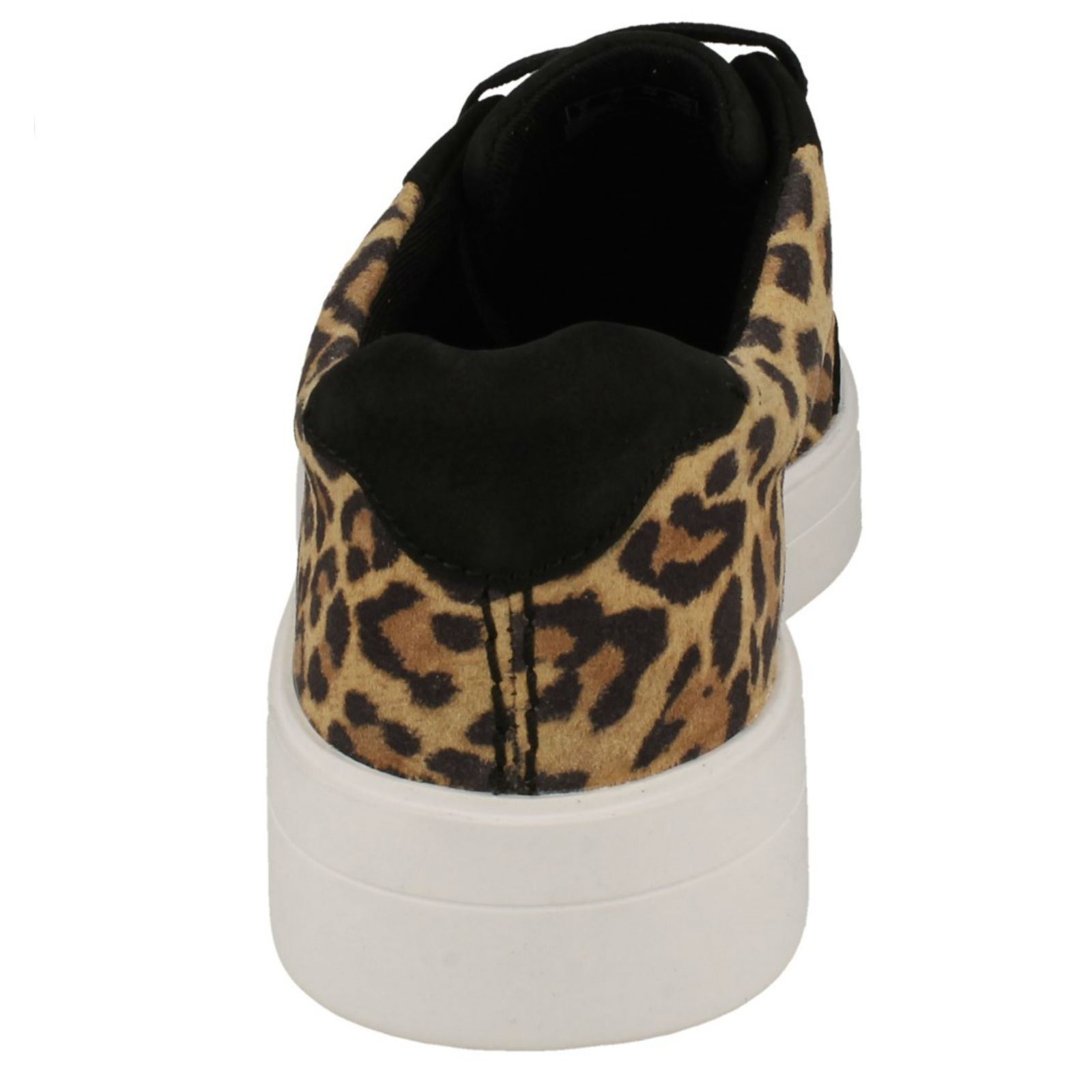 Hero Walk Ladies Clarks Animal Detailed Lace Up Shoes