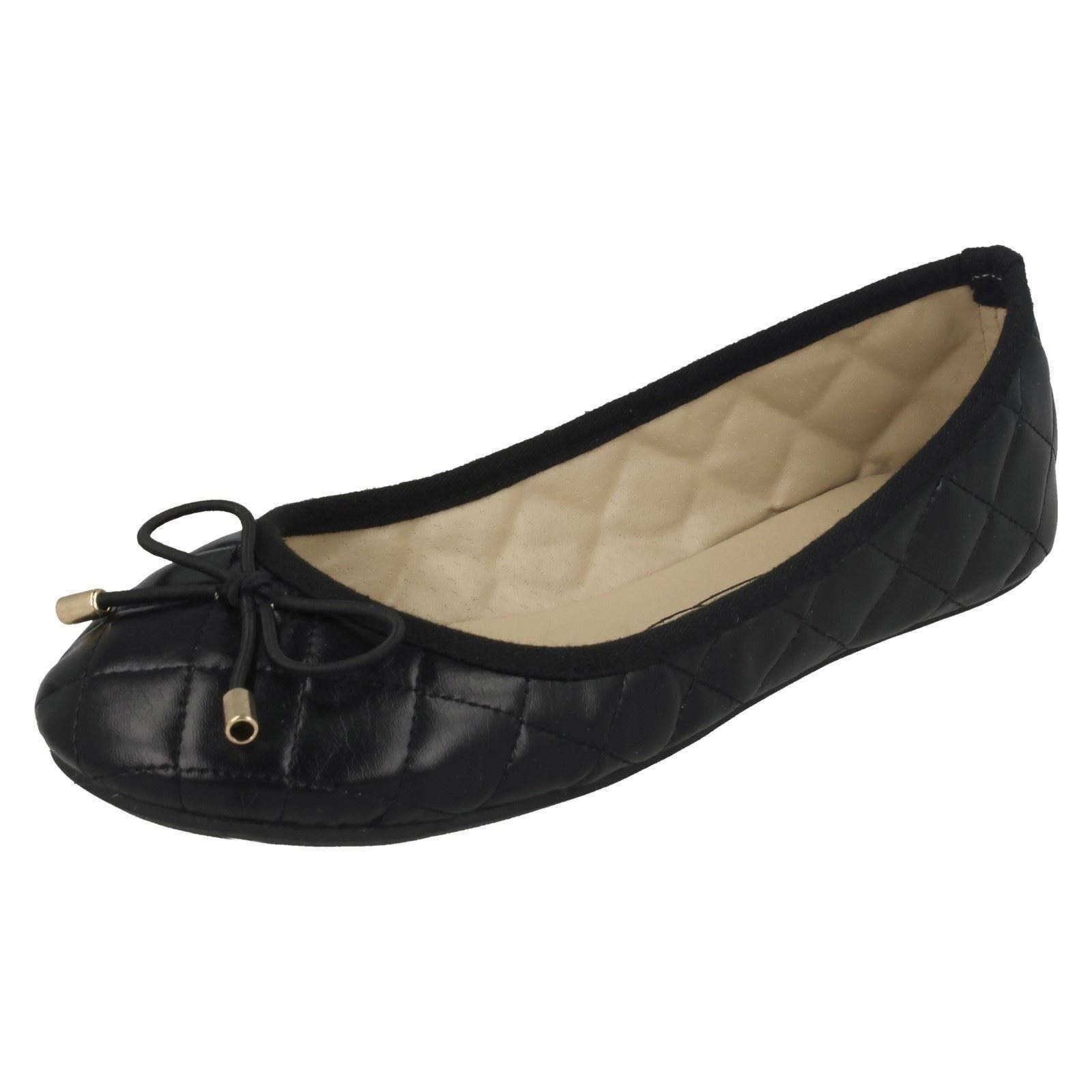 Ragazze Piatto Trapuntato Ballerine