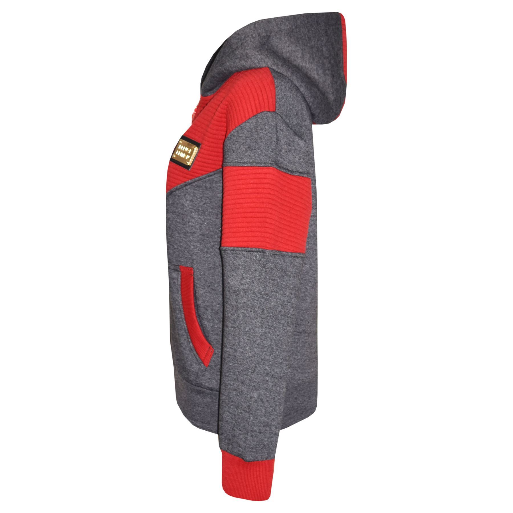 Jungen Mädchen Sportanzug Kinder Deluxe Edition mit Badge Kapuzenpulli Hosen
