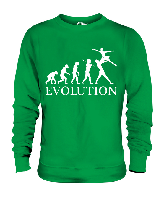 Ballet Evolution Of Man Unisex Suéter Regalo Hombre Mujer Ropa