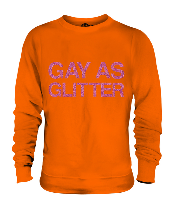Gay Como Purpurina Unisex Suéter Regalo Top Lgbt Orgullo - Imagen 8 de 16
