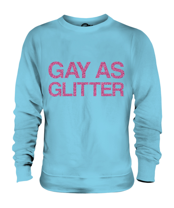 Gay Como Purpurina Unisex Suéter Regalo Top Lgbt Orgullo - Imagen 13 de 16