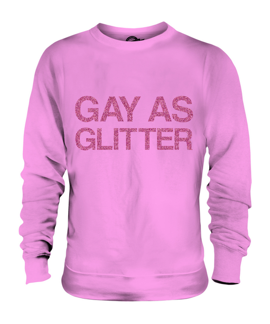 Gay Como Purpurina Unisex Suéter Regalo Top Lgbt Orgullo - Imagen 16 de 16