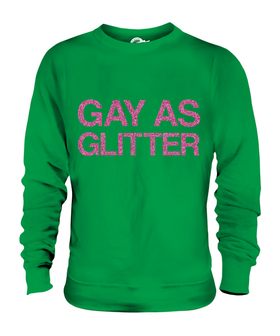 Gay Como Purpurina Unisex Suéter Regalo Top Lgbt Orgullo - Imagen 10 de 16