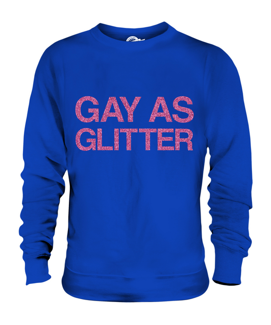 Gay Como Purpurina Unisex Suéter Regalo Top Lgbt Orgullo - Imagen 14 de 16