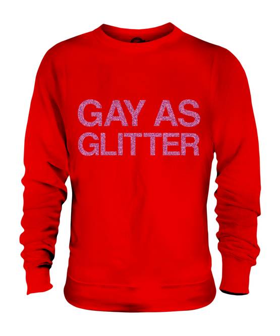 Gay Como Purpurina Unisex Suéter Regalo Top Lgbt Orgullo - Imagen 7 de 16