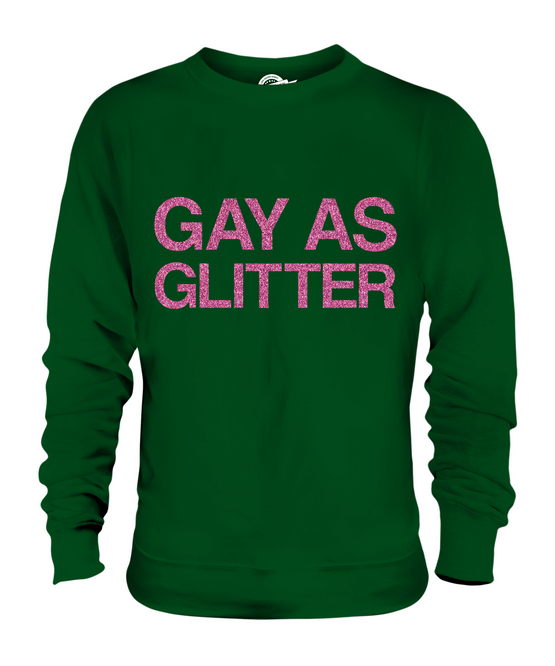 Gay Como Purpurina Unisex Suéter Regalo Top Lgbt Orgullo - Imagen 11 de 16