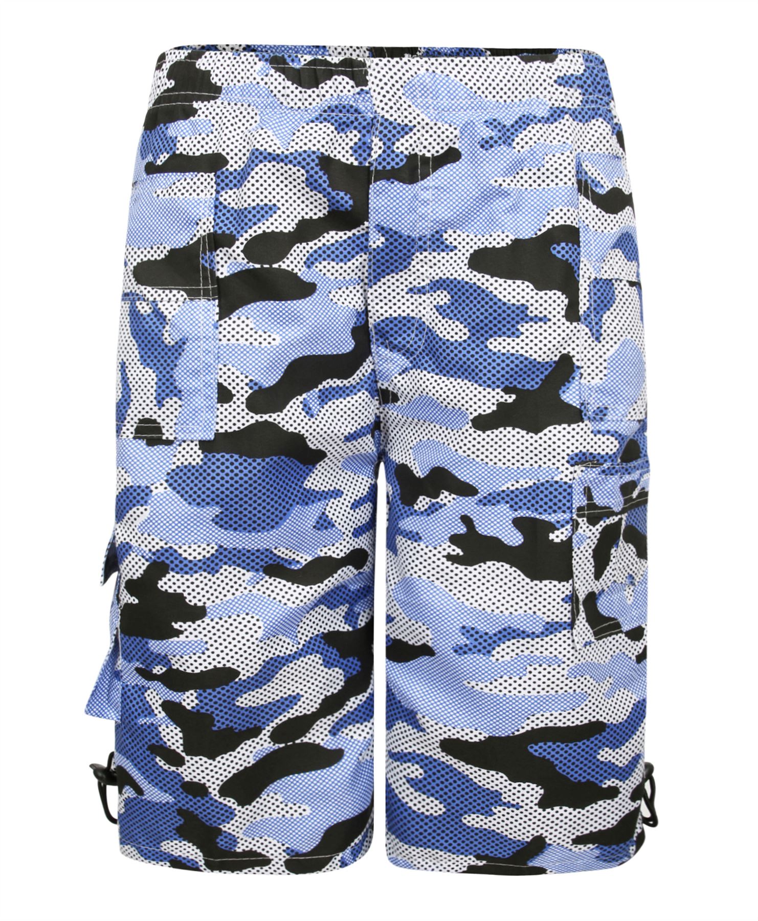 Bambini Multitasche Pantaloncini Ragazzi Mimetico Pois Stampa Militare Pantaloni