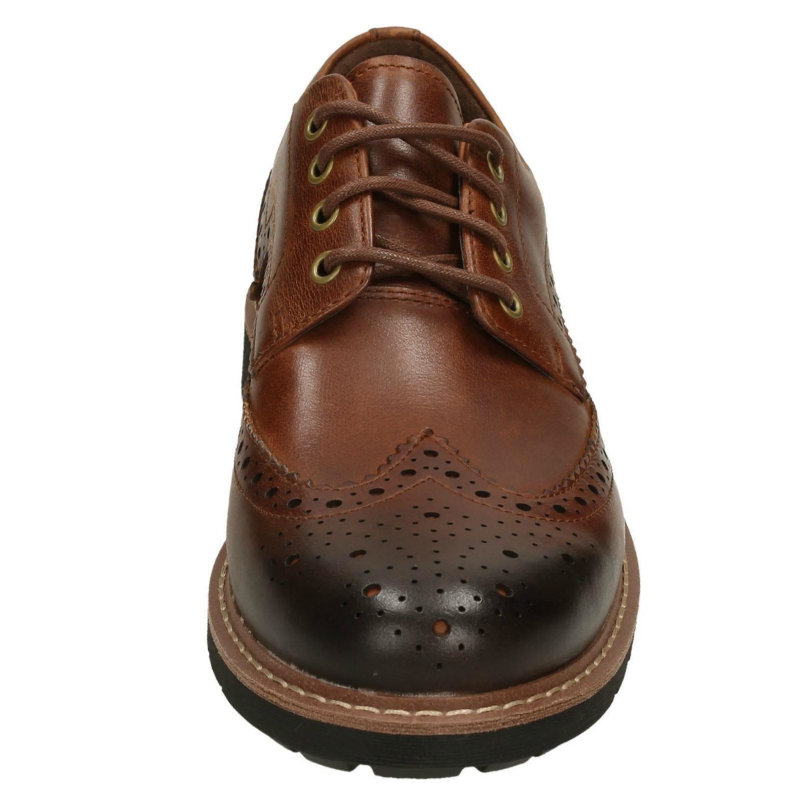 clarks men's batcombe wing derbys