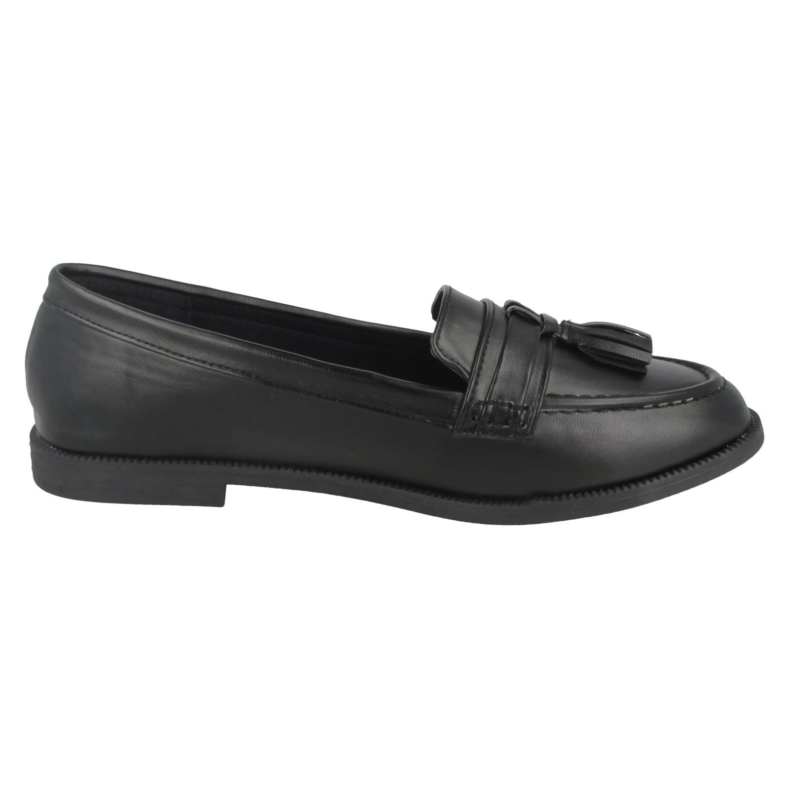 Ladies Spot On Tassel Trim 'Loafers' eBay