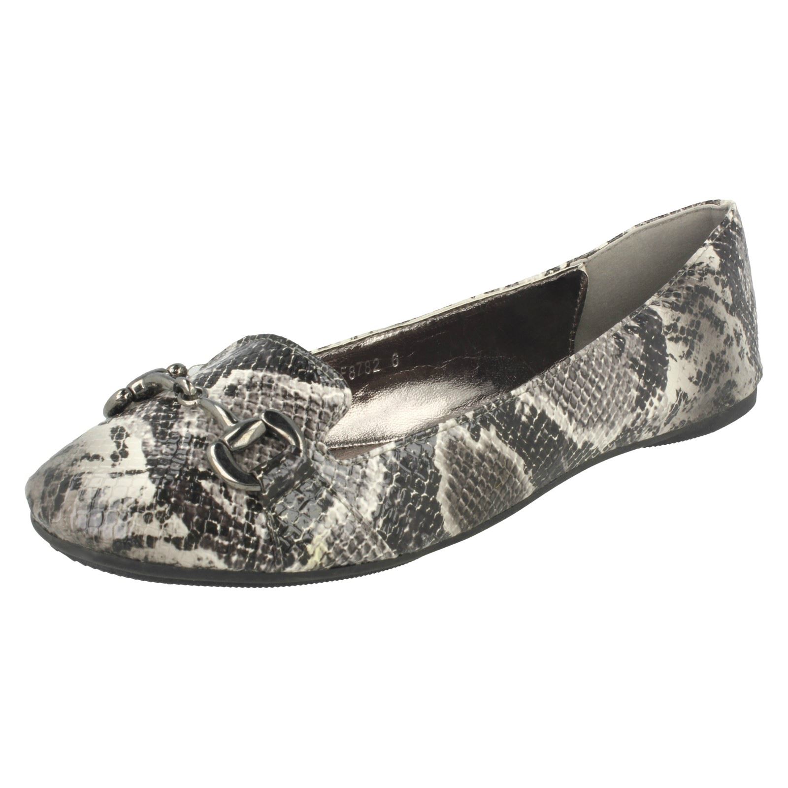 Piatto Serpente Stampa Ballerina donna