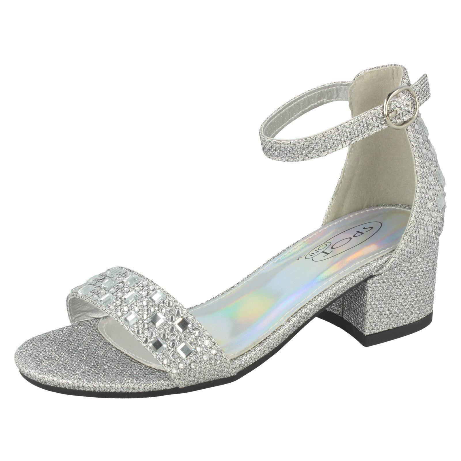 Ragazze Tacco Medio Brillantini Sandali