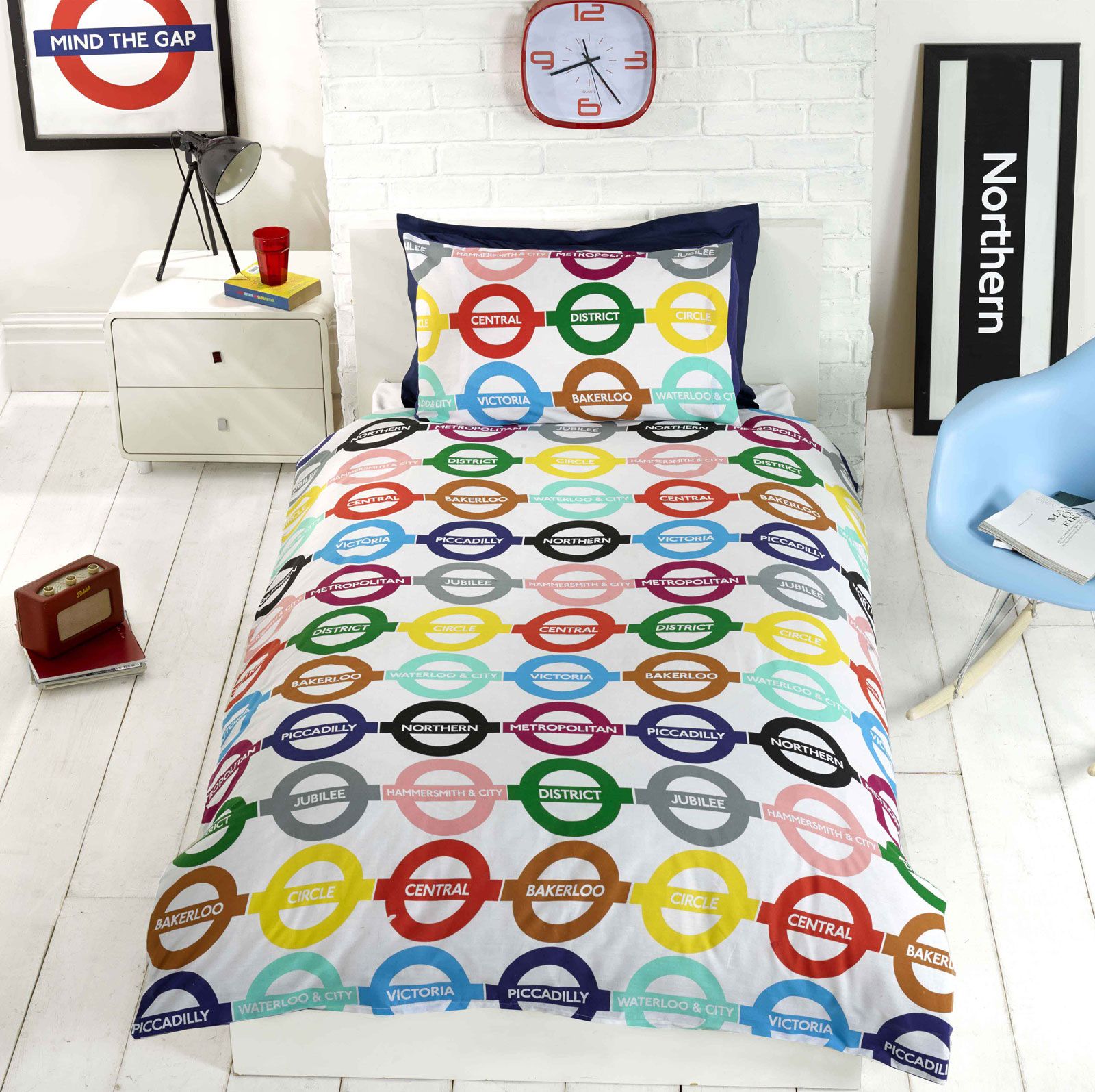 London England UK Großbritannien Union Jack Bettbezug Sets - Einzel