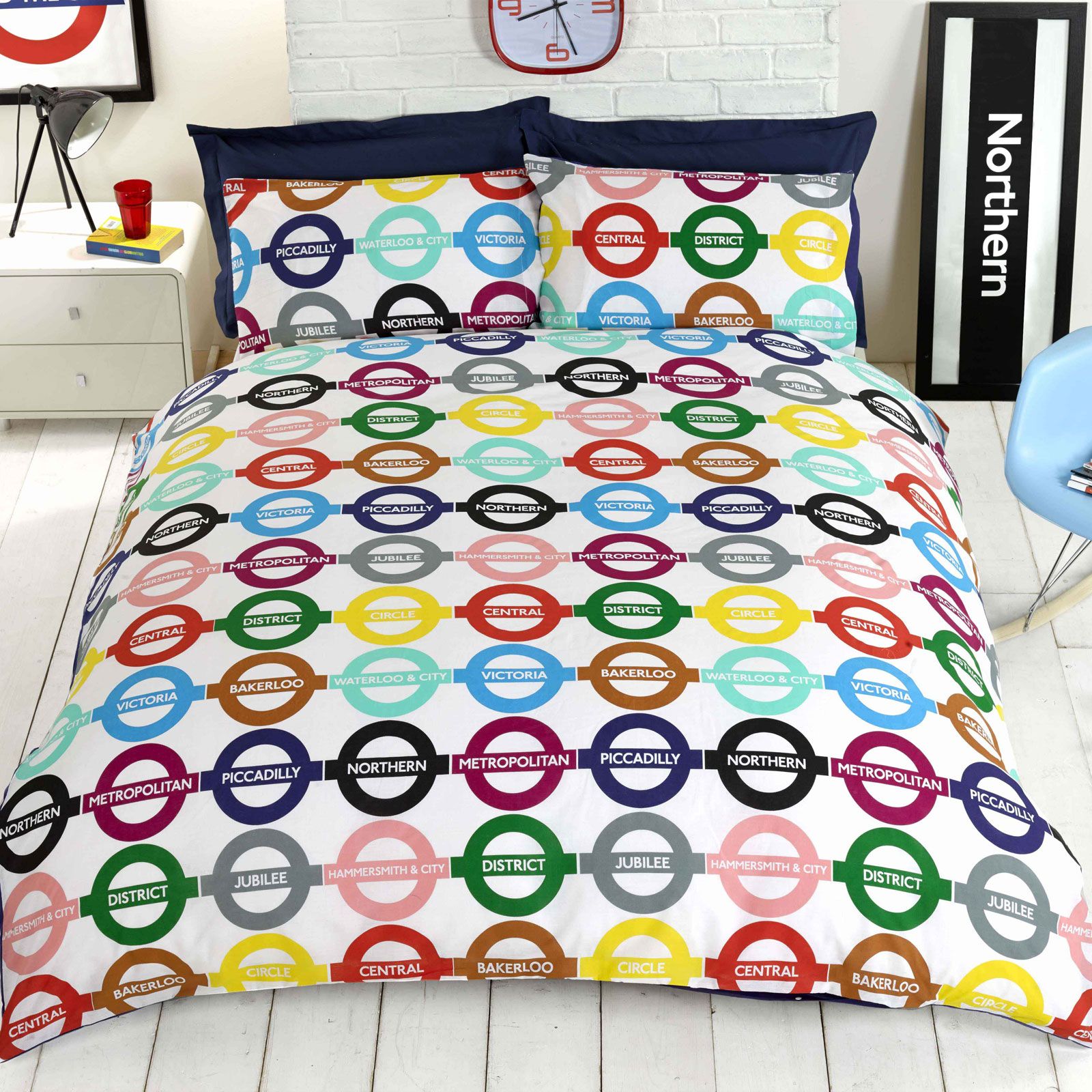 London England UK Großbritannien Union Jack Bettbezug Sets - Einzel