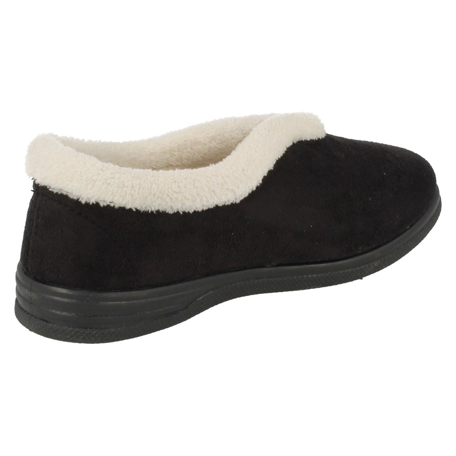 "Iola" Femmes Sandpiper Textile Fermeture à Velcro Bottines Style Pantoufles "Iola" Femmes Sandpiper Textile Fermeture à Velcro Bottines Style Pantoufles