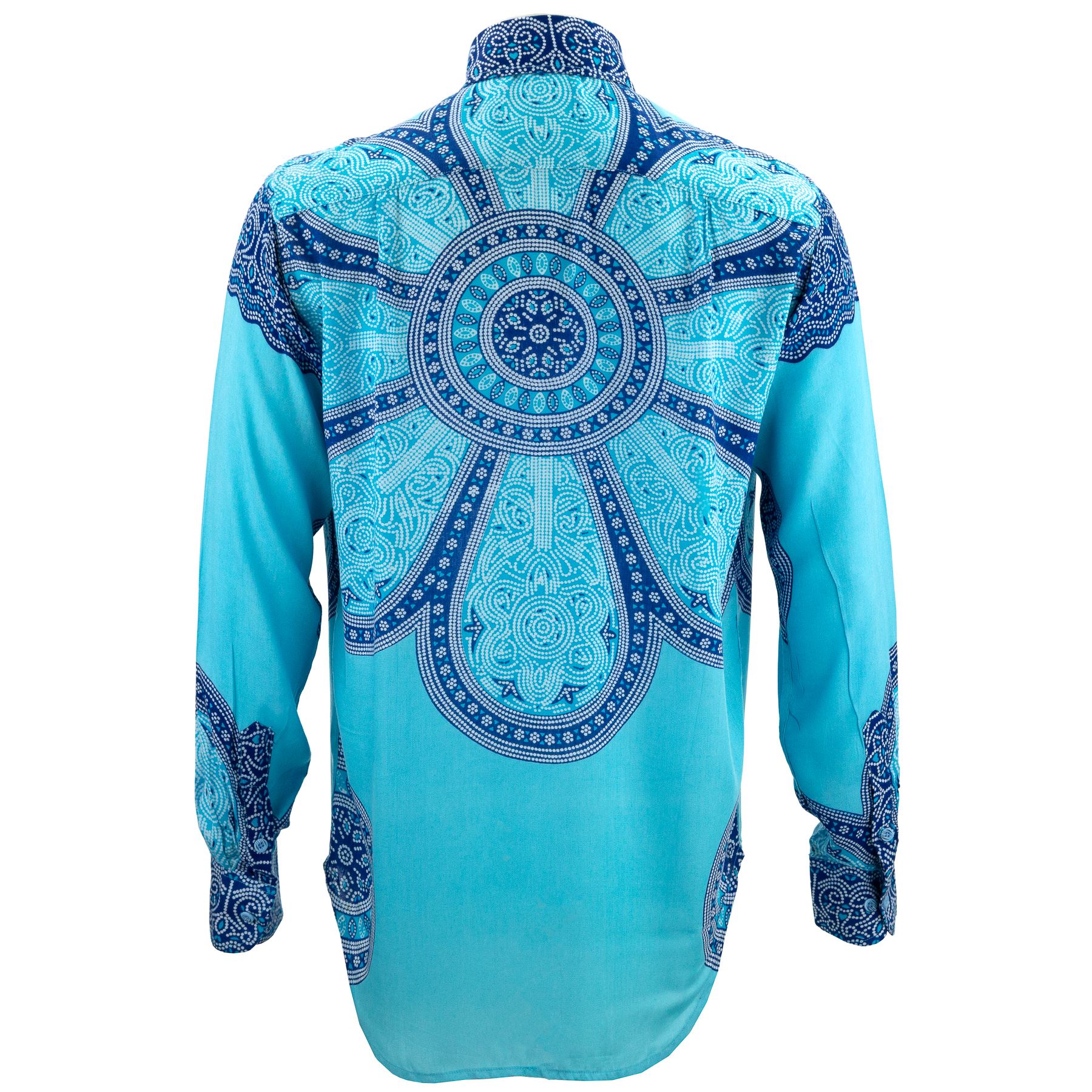 Herren Hemd LOUD Originals Regular Fit Mandala Retro Psychedelic Fancy Herren Hemd LOUD Originals Regular Fit Mandala Retro Psychedelic Fancy