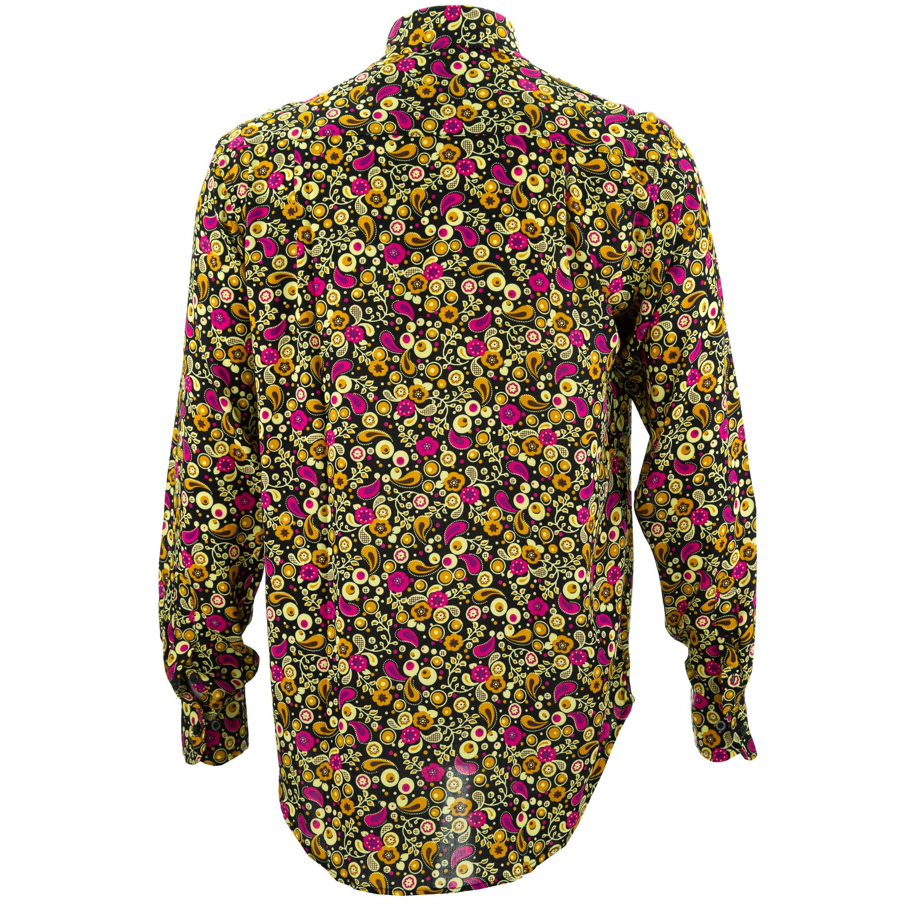 Herren Hemd LOUD Originals Regular Fit Mandala Retro Psychedelic Fancy Herren Hemd LOUD Originals Regular Fit Mandala Retro Psychedelic Fancy