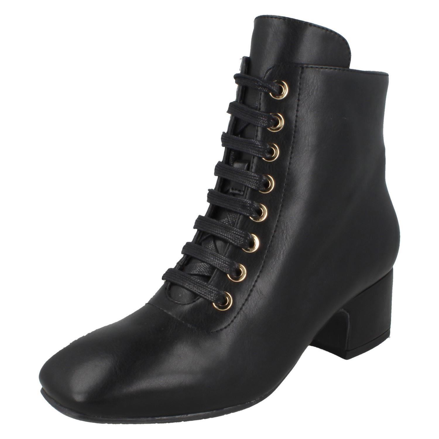 Ebay womens lace up boots Clearance