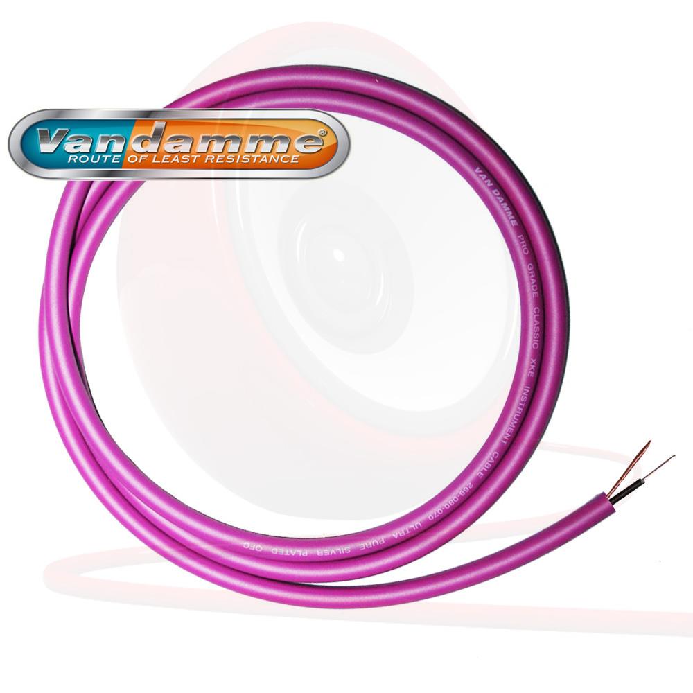 Van Damme PRO Grade XKE Instrument Cable. Best Guitar HiFi Bass Cord Wire Bulk - Picture 6 of 10