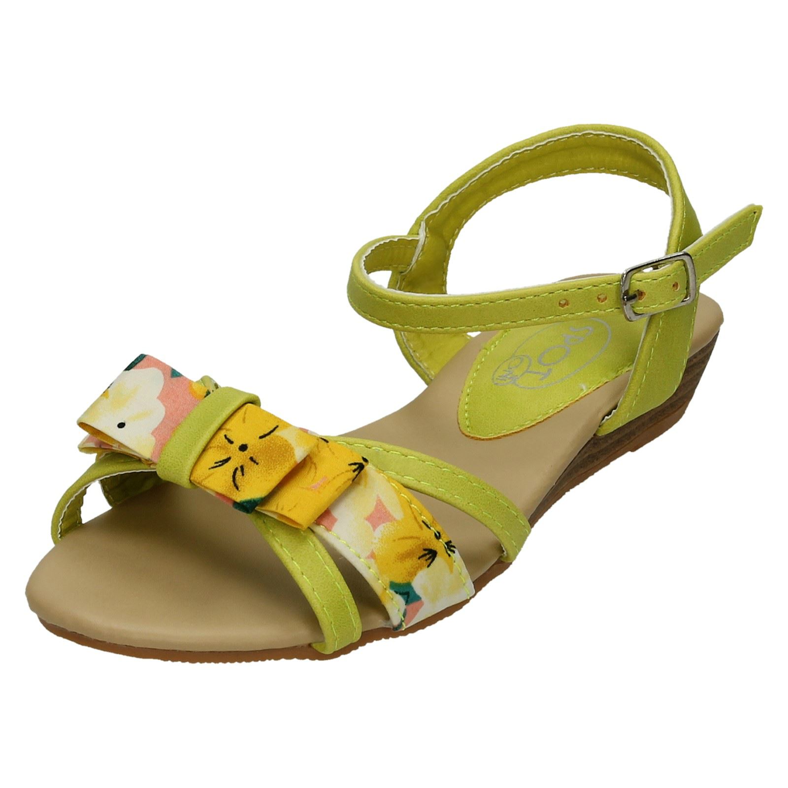 Ragazze Estate Fiocco Anteriore Sandali