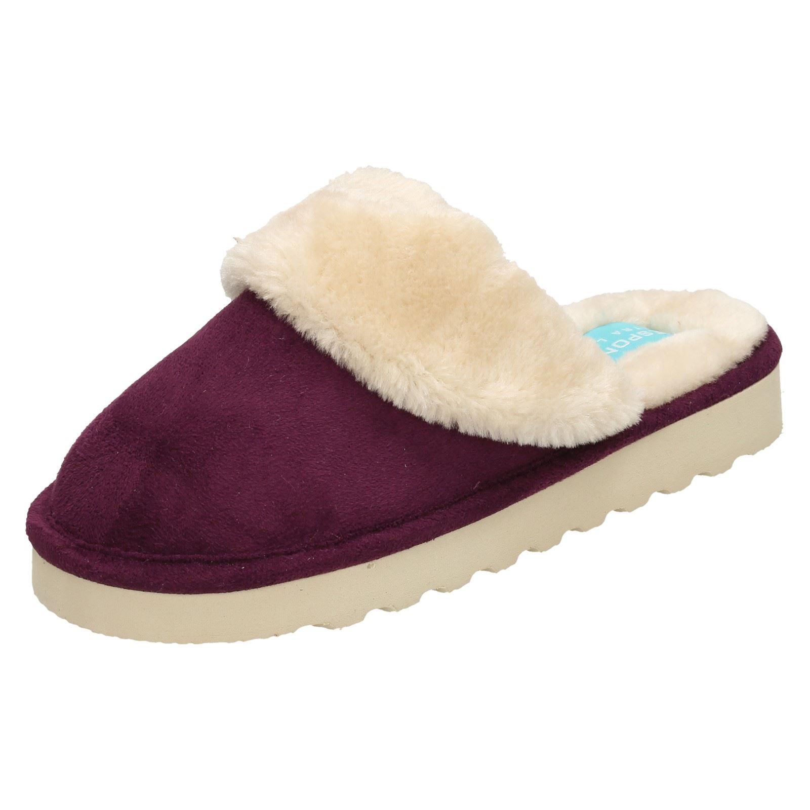 ladies open back slippers